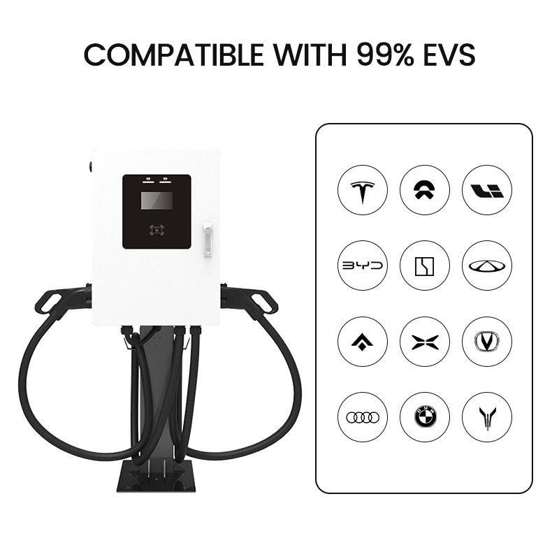Dc Fast Charger 30Kw Wallbox Commercial - DC EV Şarj İstasyonu 30kW Duvar