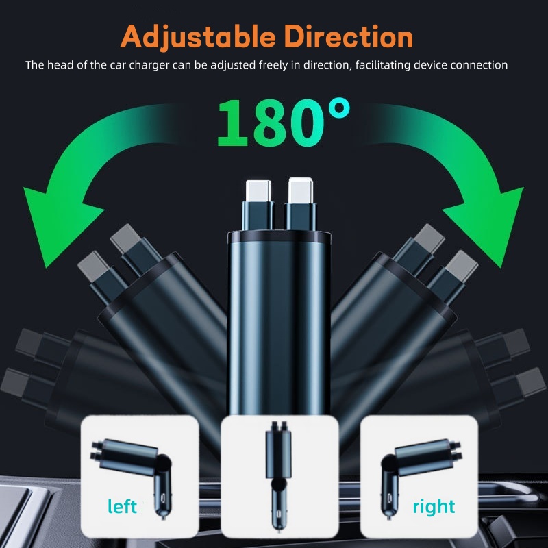 4 IN 1 Geri Çekilebilir Araç Ş - Fast Ev Charger incelemesi ve fiyatı